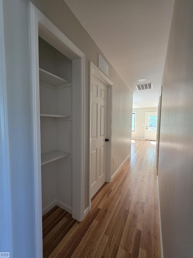 1329 Vermont Rd, Marysville, MI 48040 - hallway with wood finished floors