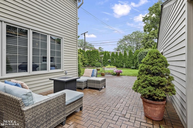1344 Torrey Rd, Grosse Pointe Woods, MI 48236 - view of patio / terrace with outdoor lounge area