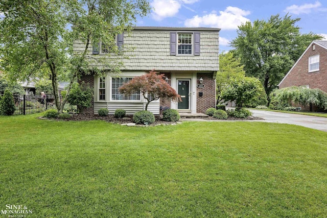 1344 Torrey Rd, Grosse Pointe Woods, MI 48236 - colonial house featuring brick siding