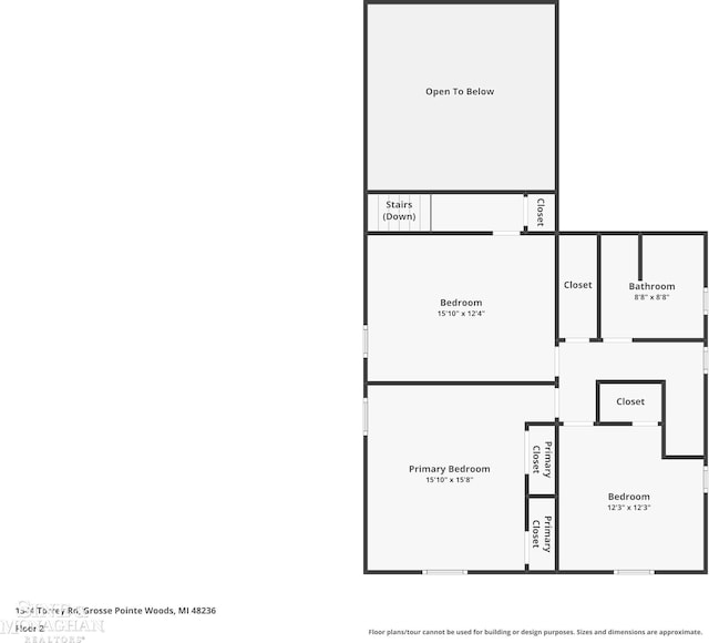 1344 Torrey Rd, Grosse Pointe Woods, MI 48236 - view of home floor plan
