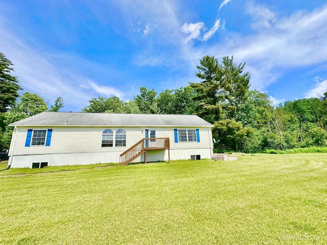 3901 Garretts Ln, Florence T-Wi, WI 54121 - view of front of property featuring a front yard