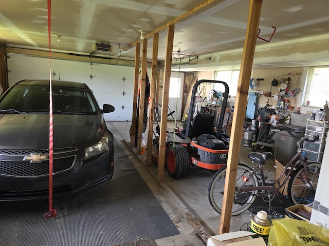 55305 Fairchild Rd, Macomb, MI 48042 - garage with a garage door opener