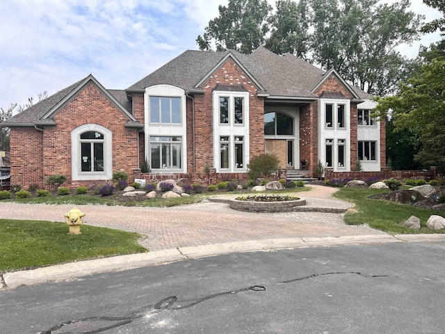 19790 Westchester Dr, Clinton Township, MI 48038 - view of front of property featuring brick siding and a shingled roof