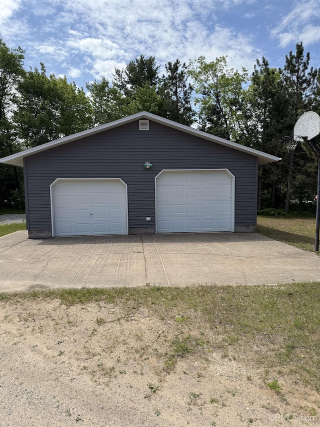 N7722 Candy Cane Rd, Munising, MI 49862 - view of detached garage