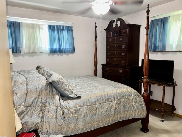 23311 Courtland Ave, Eastpointe, MI 48021 - carpeted bedroom featuring ceiling fan