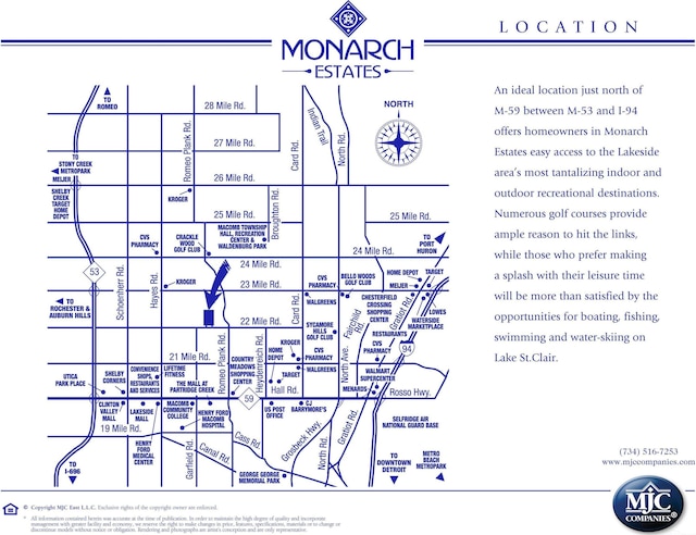 16812 Kentfield Rd Unit 167, Macomb, MI 48044 - map / location