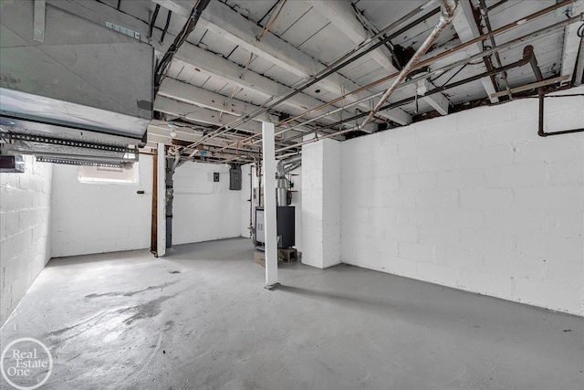 1118 Bancroft St, Port Huron, MI 48060 - unfinished below grade area featuring a heating unit