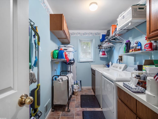 1008 Hidden Ln, Rochester Hills, MI 48309 - laundry room with cabinet space and washer and clothes dryer