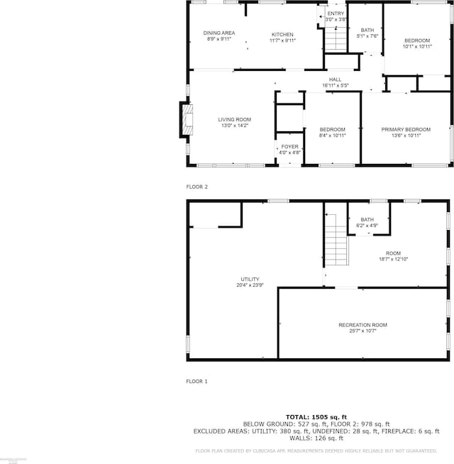 23716 Roxana Ave, Eastpointe, MI 48021 - view of home floor plan