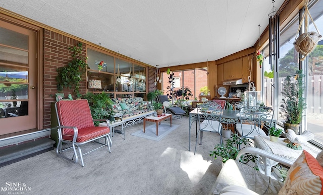 528 Hidden Ln, Grosse Pointe Woods, MI 48236 - sunroom / solarium featuring healthy amount of natural light
