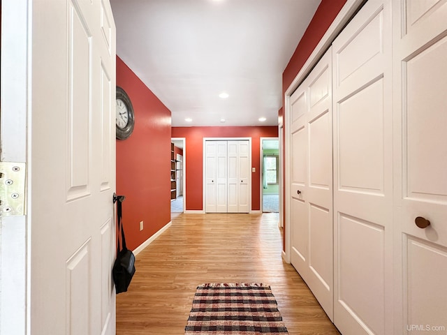 3930 E E Rd, Powers, MI 49874 - entrance foyer with light wood finished floors and recessed lighting