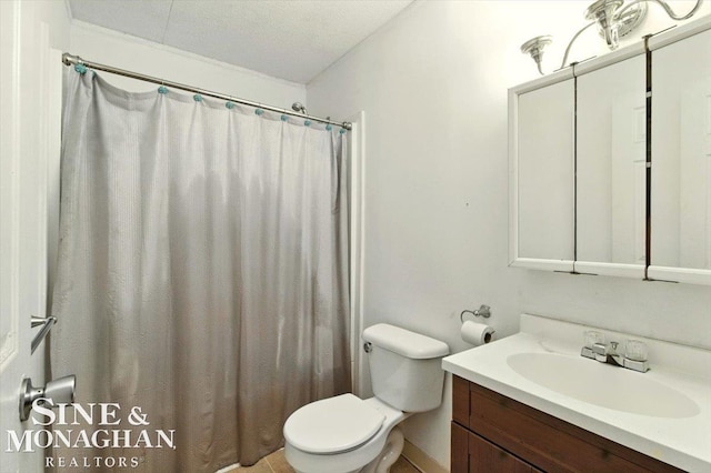 3032 24th St, Port Huron, MI 48060 - full bathroom with vanity and a shower with curtain