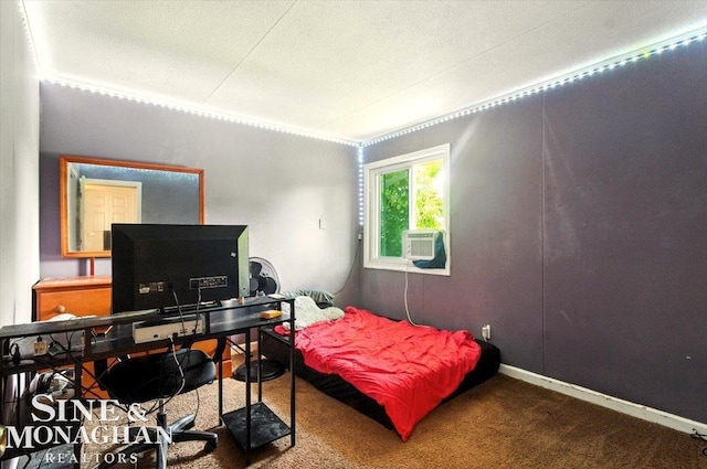 3032 24th St, Port Huron, MI 48060 - bedroom featuring carpet floors, cooling unit, and a desk