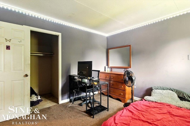 3032 24th St, Port Huron, MI 48060 - carpeted bedroom with a closet