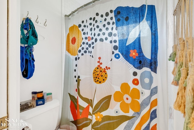 3325 Saint Andrews Dr, Port Huron, MI 48060 - full bathroom featuring toilet and a shower with shower curtain
