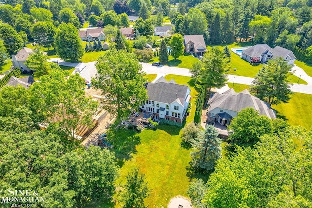 3325 Saint Andrews Dr, Port Huron, MI 48060 - aerial perspective of suburban area