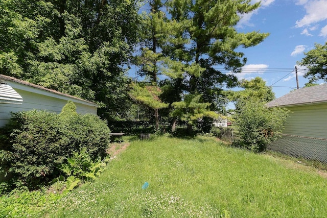 413 N Oakley St, Saginaw, MI 48602 - view of yard