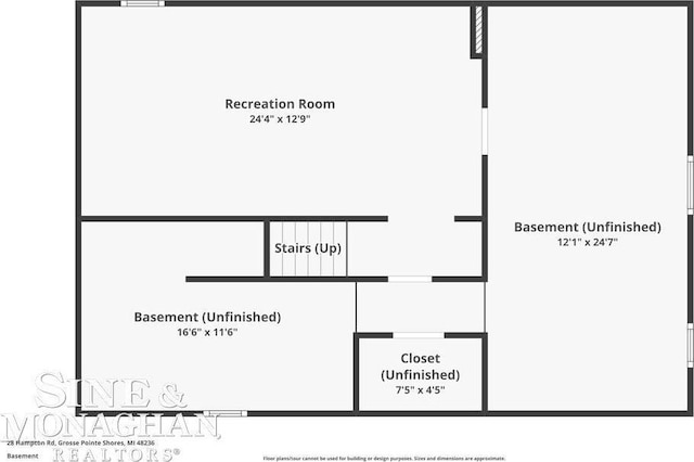 28 Hampton Rd, Grosse Pointe Shores, MI 48236 - view of room layout