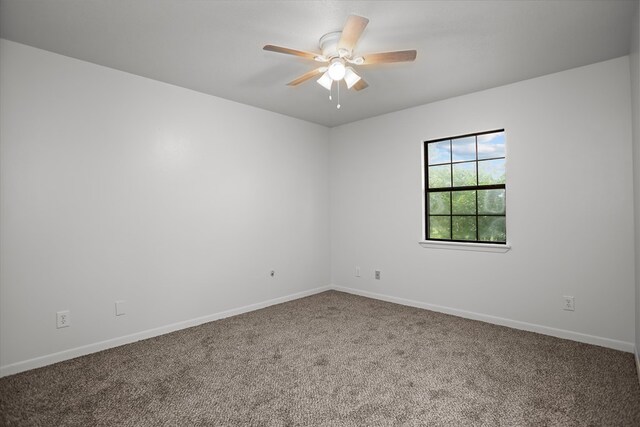 463 Allen Dr, Pollok, TX 75969 - unfurnished room with carpet floors and ceiling fan