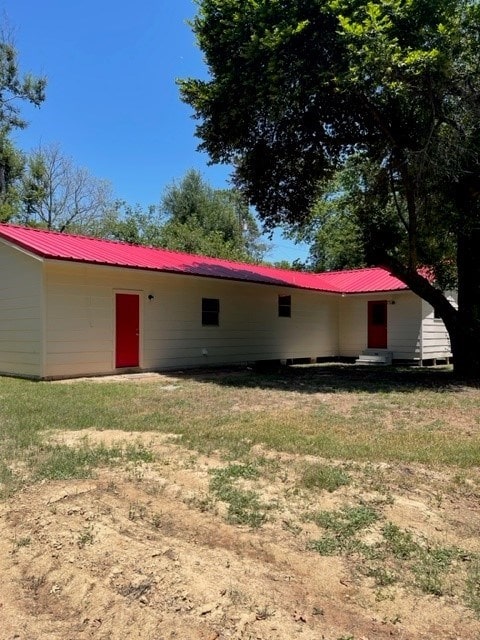 view of rear view of house