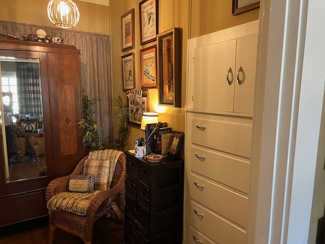 view of sitting room