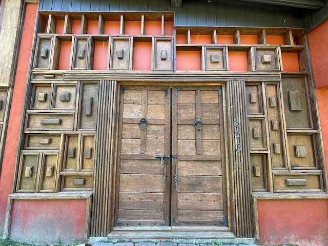 view of storage room