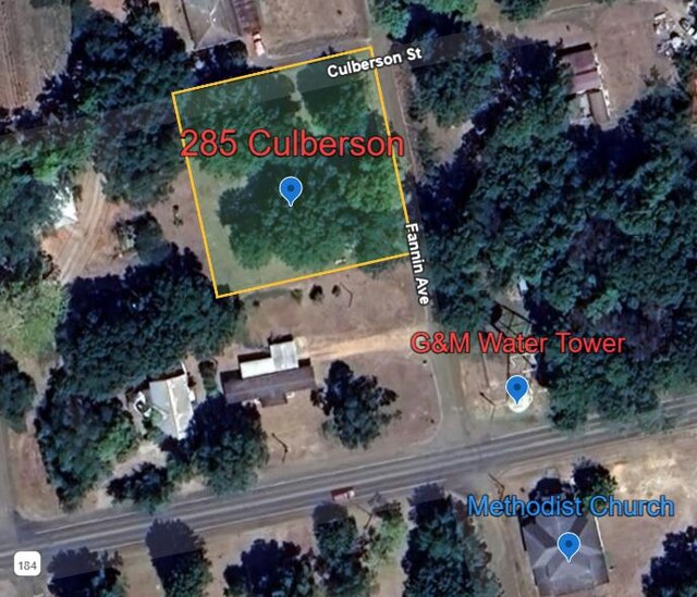 285 Culberson St, Bronson, TX 75930 - map
