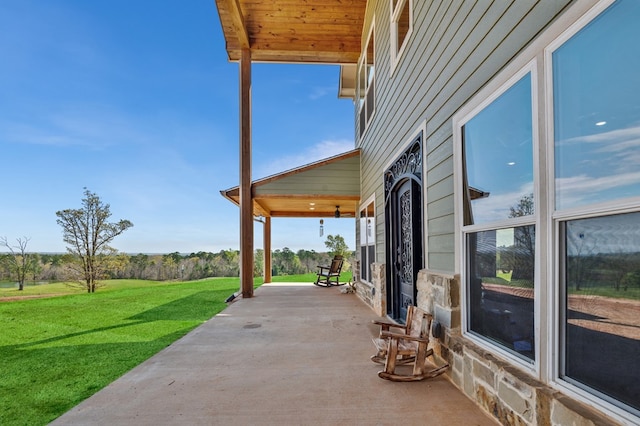 view of patio / terrace