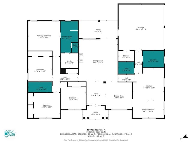 301 Sawgrass Cir, Lufkin, TX 75901 - view of floor plan / room layout