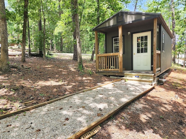 203 Bogey Ln, Brookeland, TX 75931 - view of outdoor structure