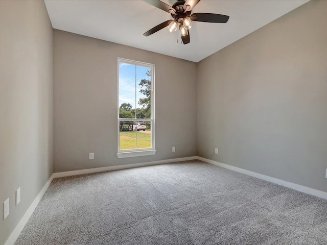 234 Lancewood Dr, Lufkin, TX 75904 - carpeted spare room with ceiling fan and baseboards
