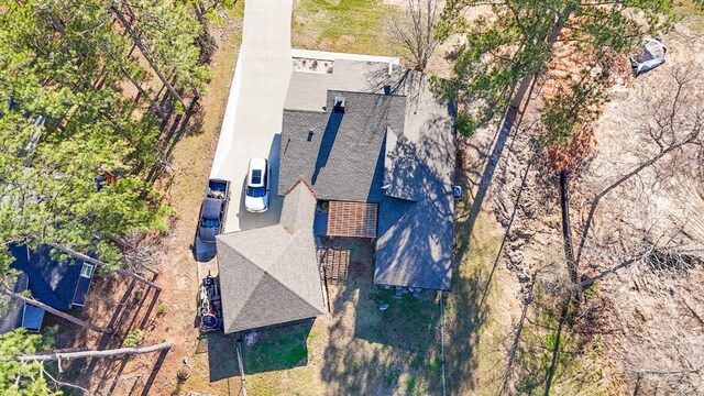 270 Lakeshore Dr, Brookeland, TX 75931 - view from above of property