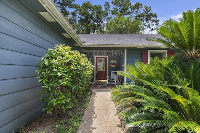 view of entrance to property