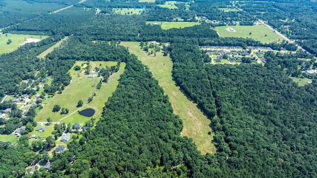 4207 S Chestnut St, Lufkin, TX 75901 - drone / aerial view of a heavily wooded area