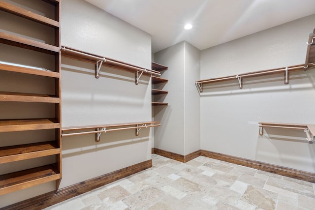 4207 S Chestnut St, Lufkin, TX 75901 - spacious closet with light stone finish floors