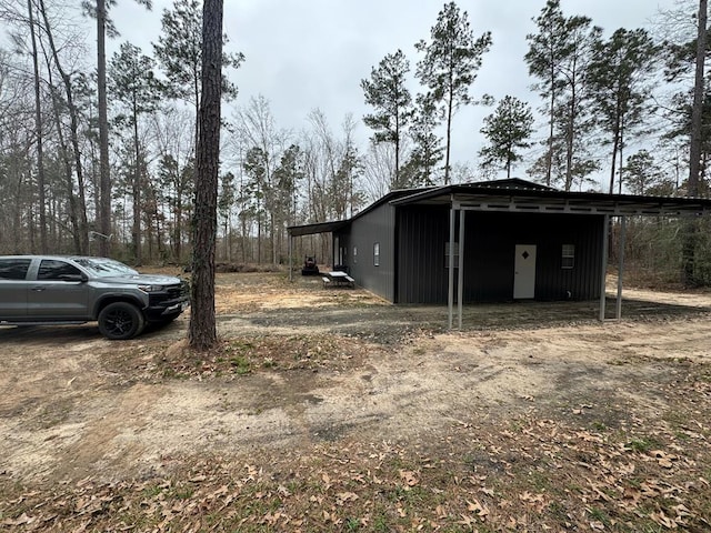 0103 Old Fm 705, Broaddus, TX 75979 - view of pole building