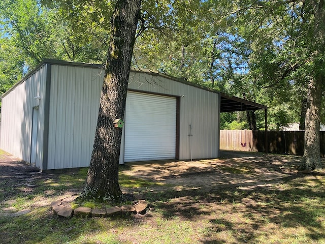 429 Derek Rd, Lufkin, TX 75904 - view of detached garage