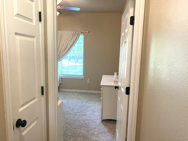 429 Derek Rd, Lufkin, TX 75904 - corridor featuring carpet floors and baseboards