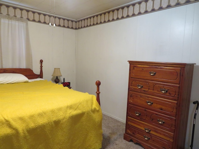 bedroom with carpet flooring