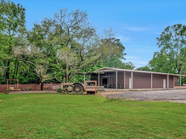 2524 US Highway 69 N, Lufkin, TX 75904 - view of yard with a pole building and an outbuilding