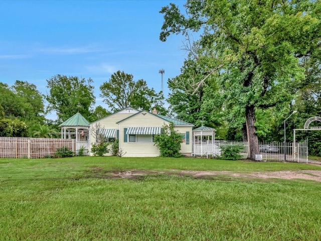 2524 US Highway 69 N, Lufkin, TX 75904 - view of front of home featuring a gazebo and a chimney