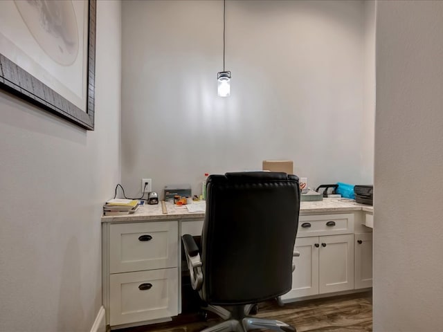 410 Brentwood Dr, Lufkin, TX 75901 - home office with wood finished floors