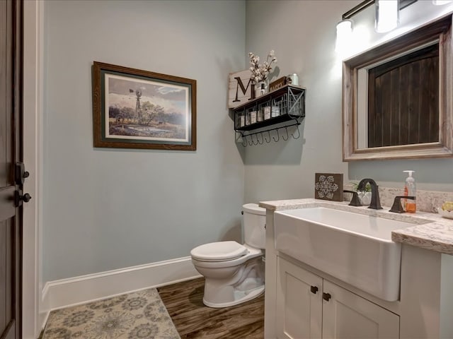 410 Brentwood Dr, Lufkin, TX 75901 - bathroom with vanity and wood finished floors