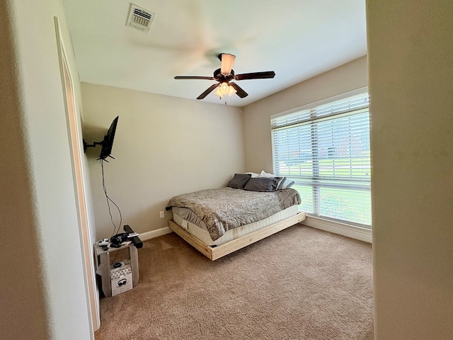 300 Deer Trace Blvd, Diboll, TX 75941 - bedroom featuring carpet flooring and ceiling fan