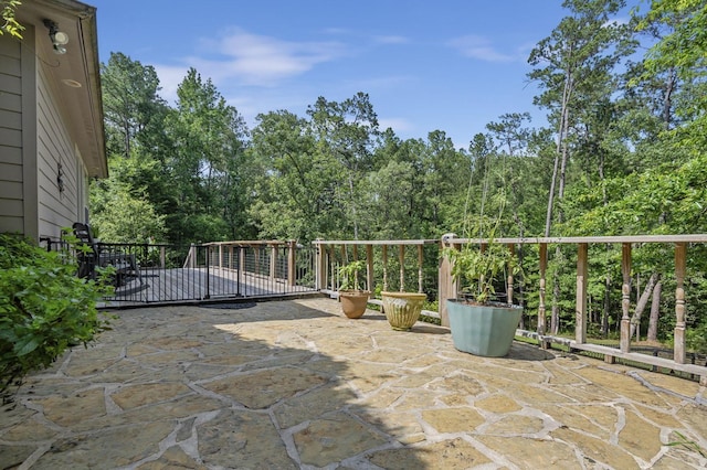 view of patio