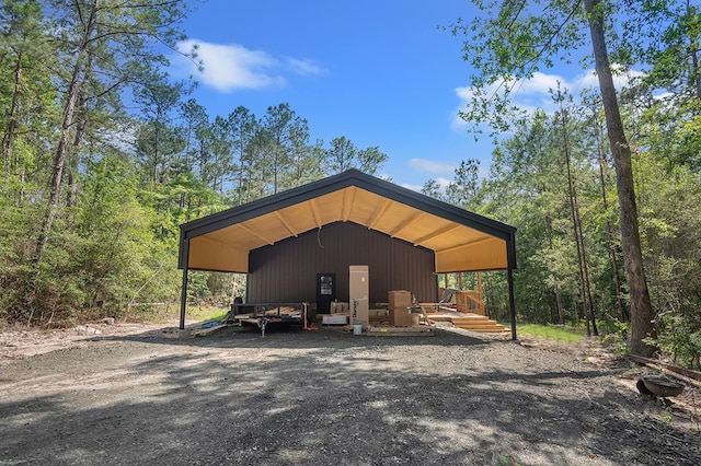 415 Sloe Ln, Brookeland, TX 75931 - view of outbuilding