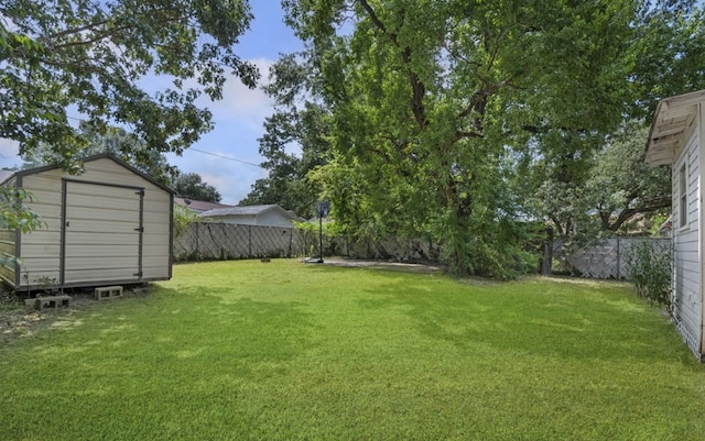 210 Forest Park Blvd, Lufkin, TX 75904 - fenced backyard featuring a shed