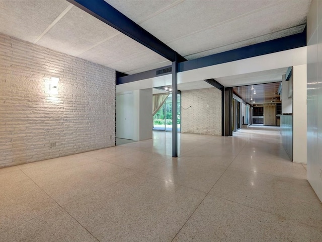 1946 Southview Cir, Center, TX 75935 - below grade area featuring brick wall