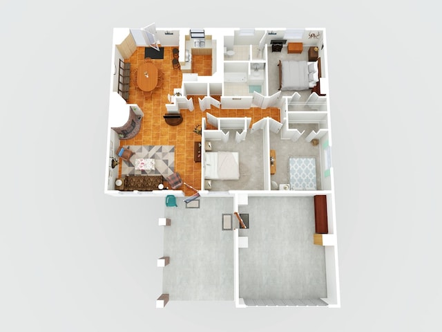 309 Echo Ln, Lufkin, TX 75904 - view of property floor plan