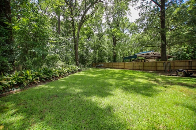 309 Echo Ln, Lufkin, TX 75904 - view of fenced backyard